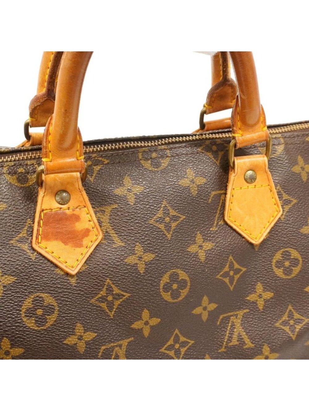 Louis Vuitton Handbag Monogram Speedy 35 Brown - Picture 10 of 10